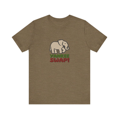 Yankee Swap! Christmas Party — Michael Scott Retro Tee (Light)
