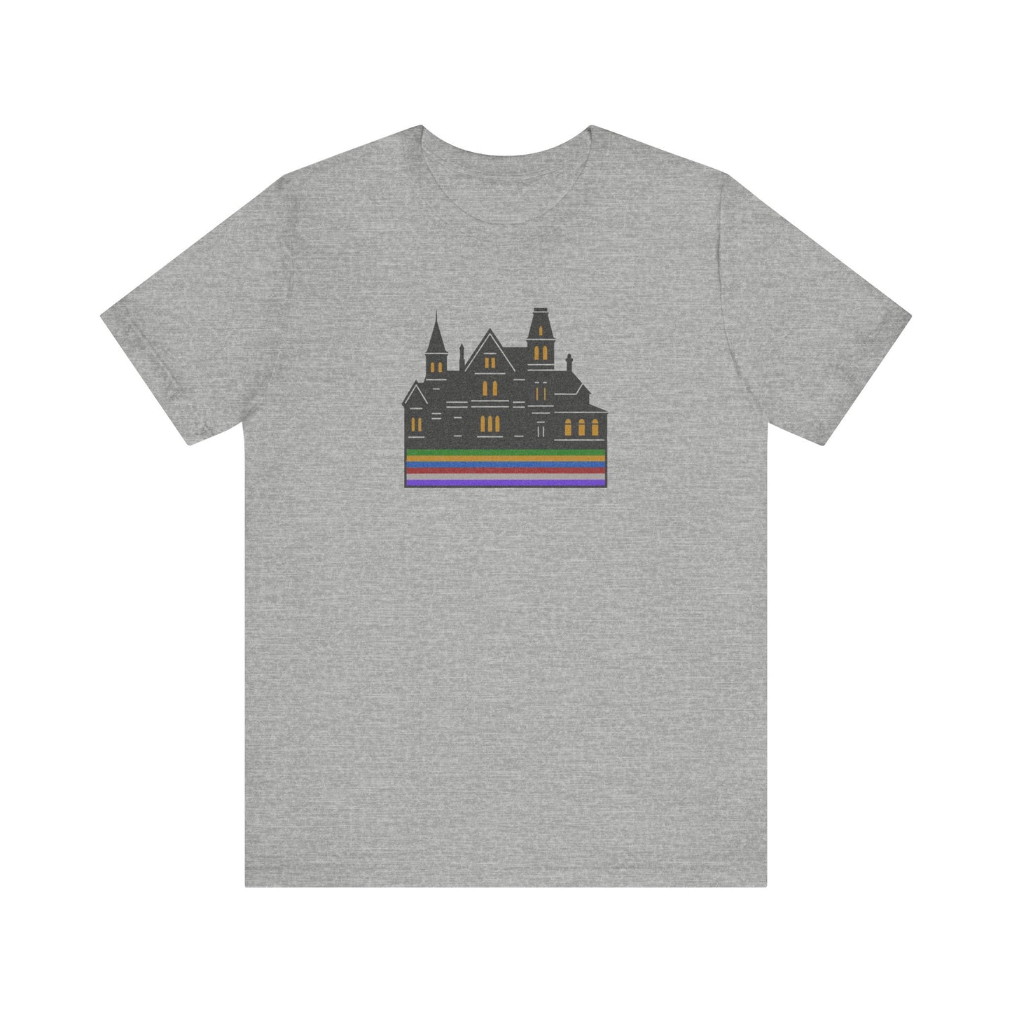 Welcome to Hill House (Off Route 41) — Clue Retro Tee (Light)