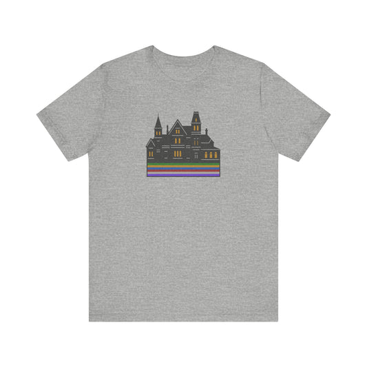 Welcome to Hill House (Off Route 41) — Clue Retro Tee (Light)