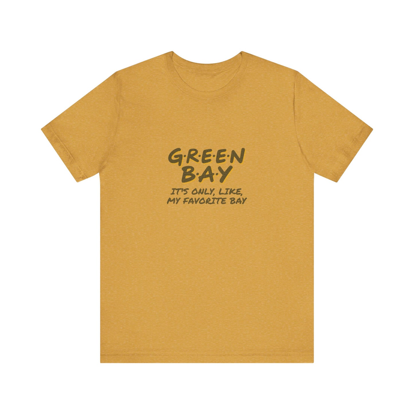 Green Bay (My Favorite Bay) — Phoebe Buffay Football Tee (Light)