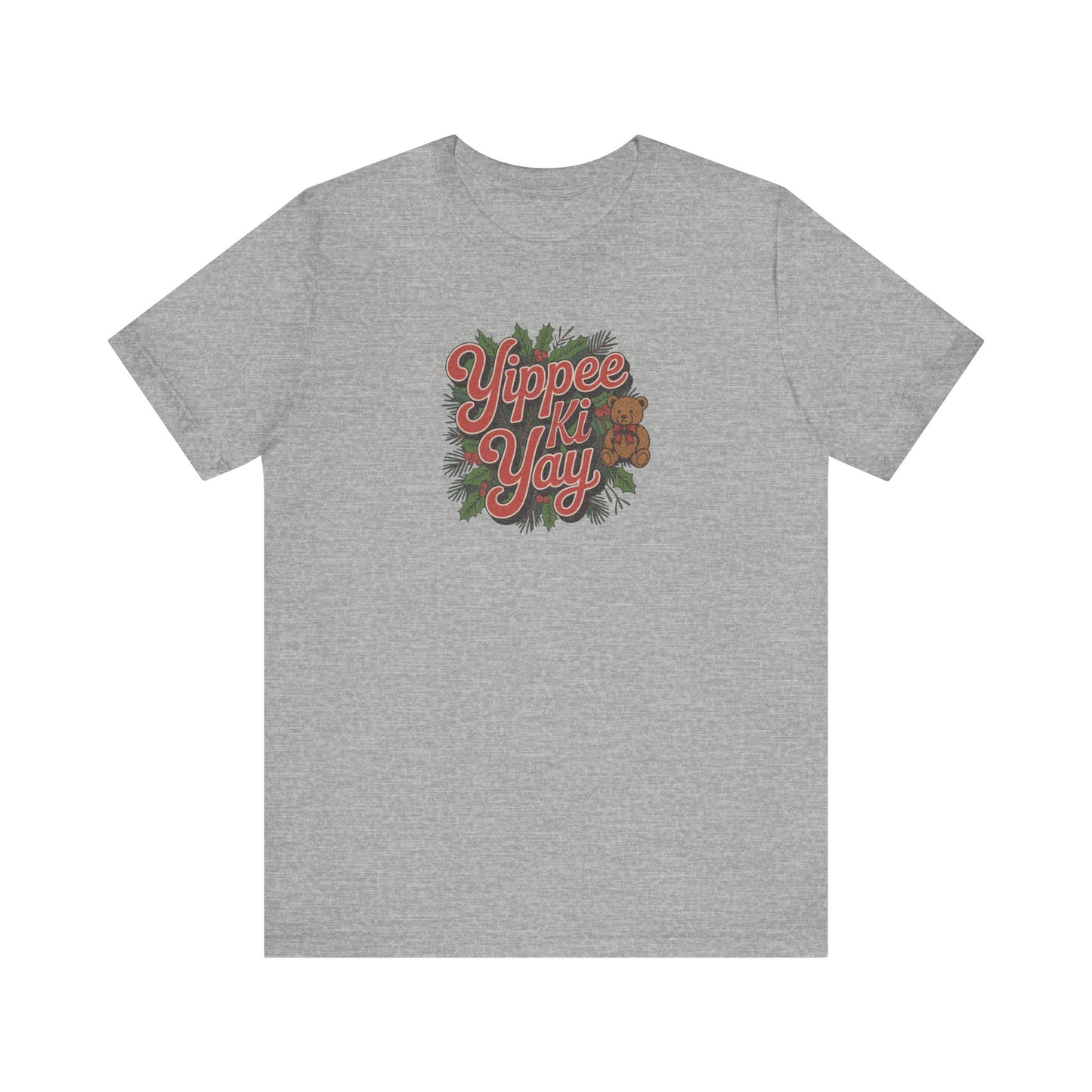 Yippee Ki Yay — Die Hard Retro Christmas Tee (Light)