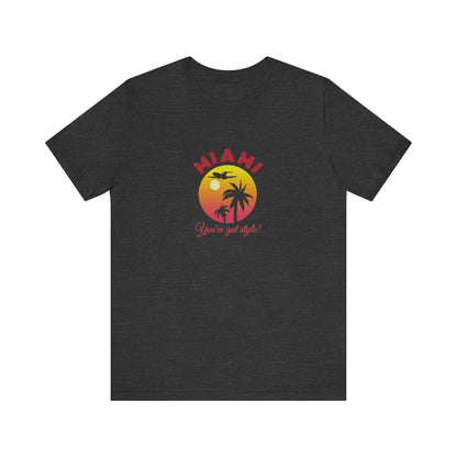 Miami, You've Got Style! — Golden Girls Retro Tee (Dark)