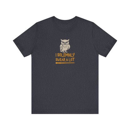 I Solemnly Swear a Lot — Harry Potter Retro Tee (Dark)