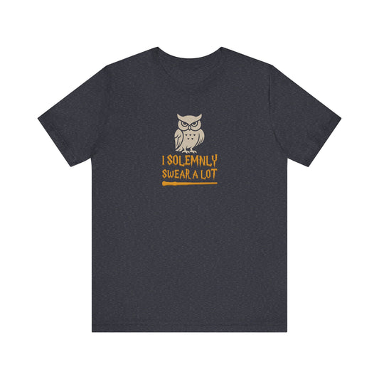 I Solemnly Swear a Lot — Harry Potter Retro Tee (Dark)