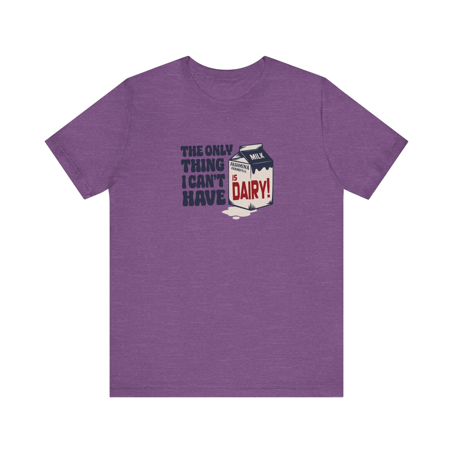 Can’t Have Dairy — Friends Jill Green Retro Tee (Light)