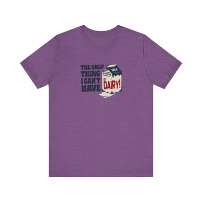 Can’t Have Dairy — Friends Jill Green Retro Tee (Light)