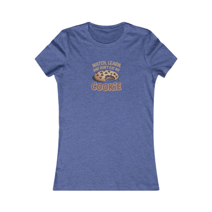 Don’t Eat My Cookie — Friends Phoebe Buffay Retro Women's Tee (Dark)