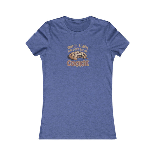 Don’t Eat My Cookie — Friends Phoebe Buffay Retro Women's Tee (Dark)