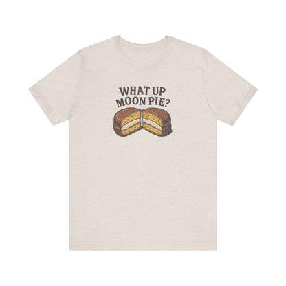 What Up, Moon Pie? — Big Bang Theory Retro Tee (Light)