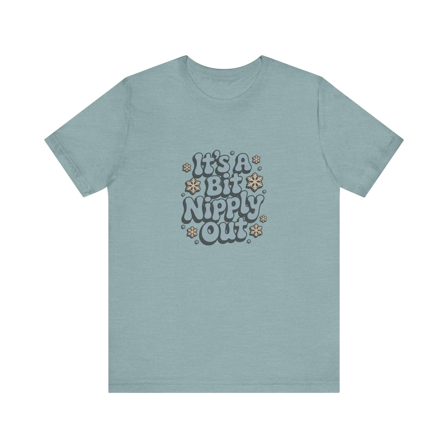 It's a Bit Nipply Out — Christmas Vacation Retro Tee (Light)