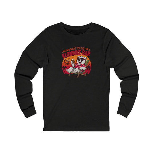 What You Did for a Klondike Bar — Retro Graphic Long Sleeve (Dark)