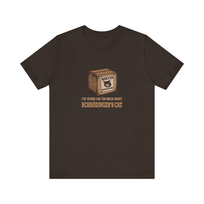 Schrödinger’s Cat — Big Bang Theory Retro Tee (Dark)