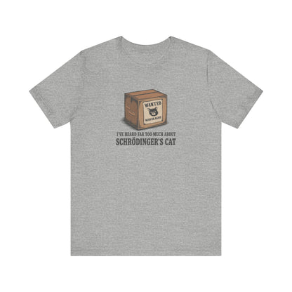 Schrödinger’s Cat — Big Bang Theory Retro Tee (Light)
