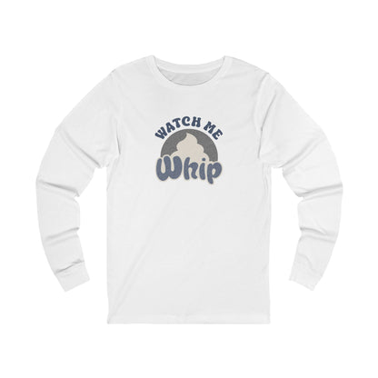 Watch Me Whip — Retro Thanksgiving Long Sleeve (Light)