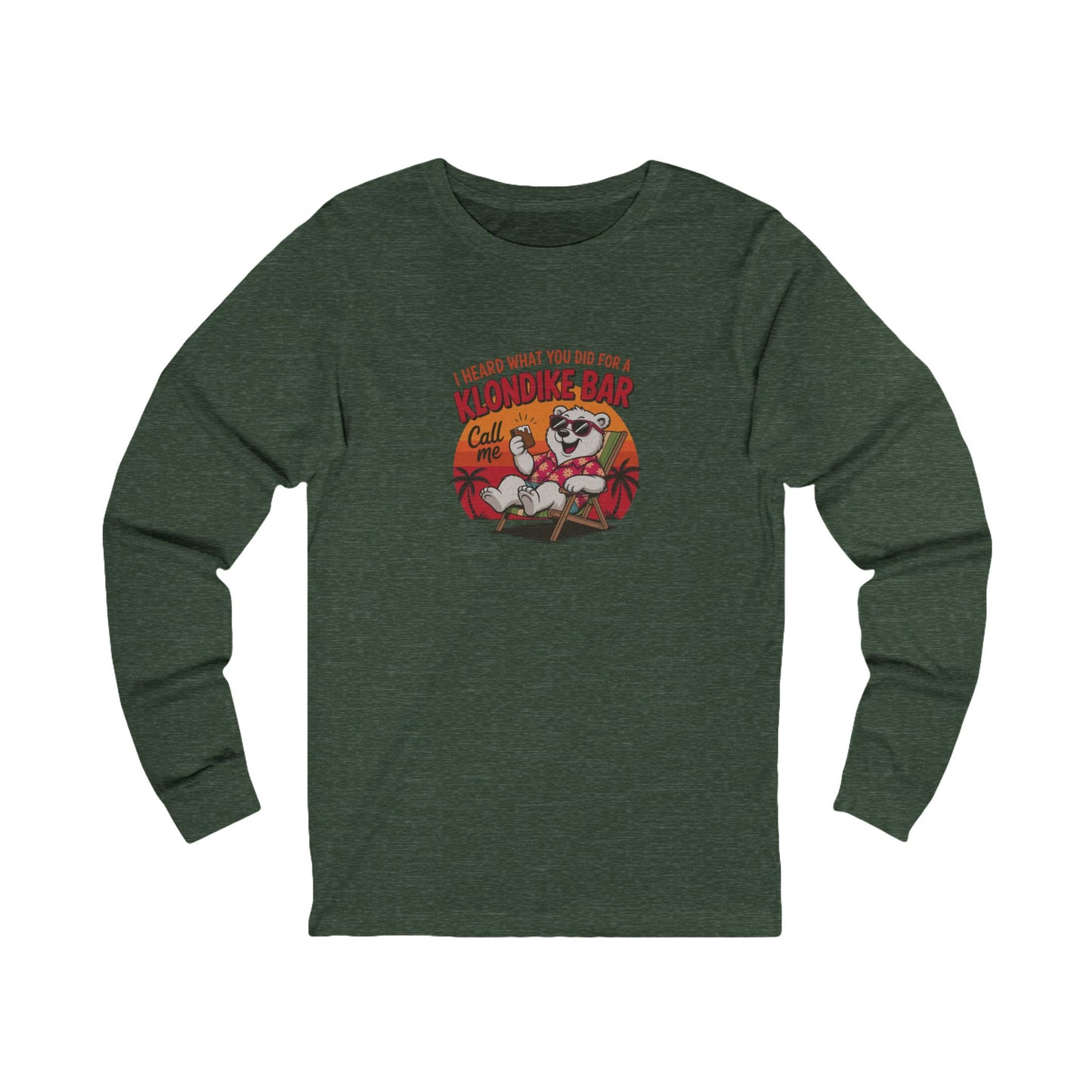 What You Did for a Klondike Bar — Retro Long Sleeve (Dark)