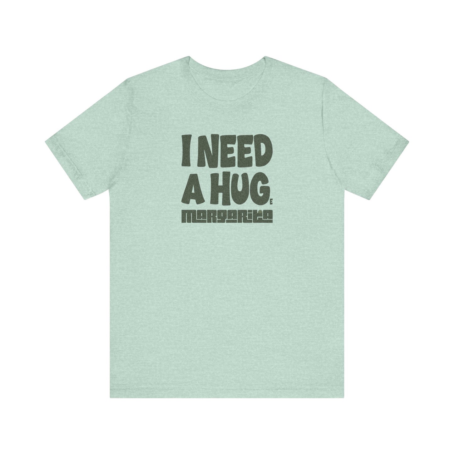 I Need a Huge Margarita – Bar Humor Retro Tee (Light)