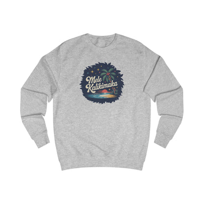 Mele Kalikimaka — Retro Hawaiian Christmas Sweatshirt (Light)