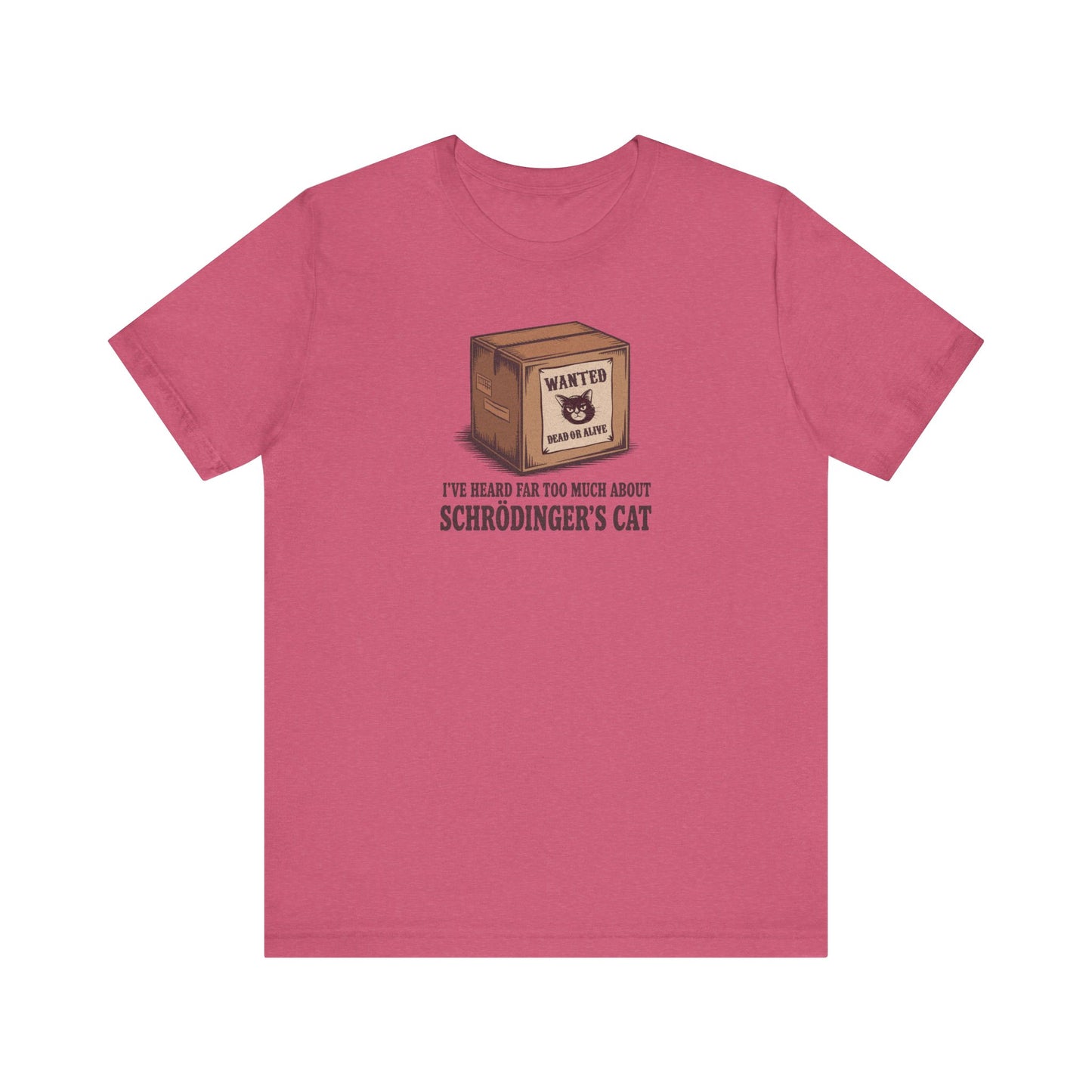 Schrödinger’s Cat — Big Bang Theory Retro Tee (Light)