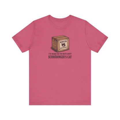 Schrödinger’s Cat — Big Bang Theory Retro Tee (Light)