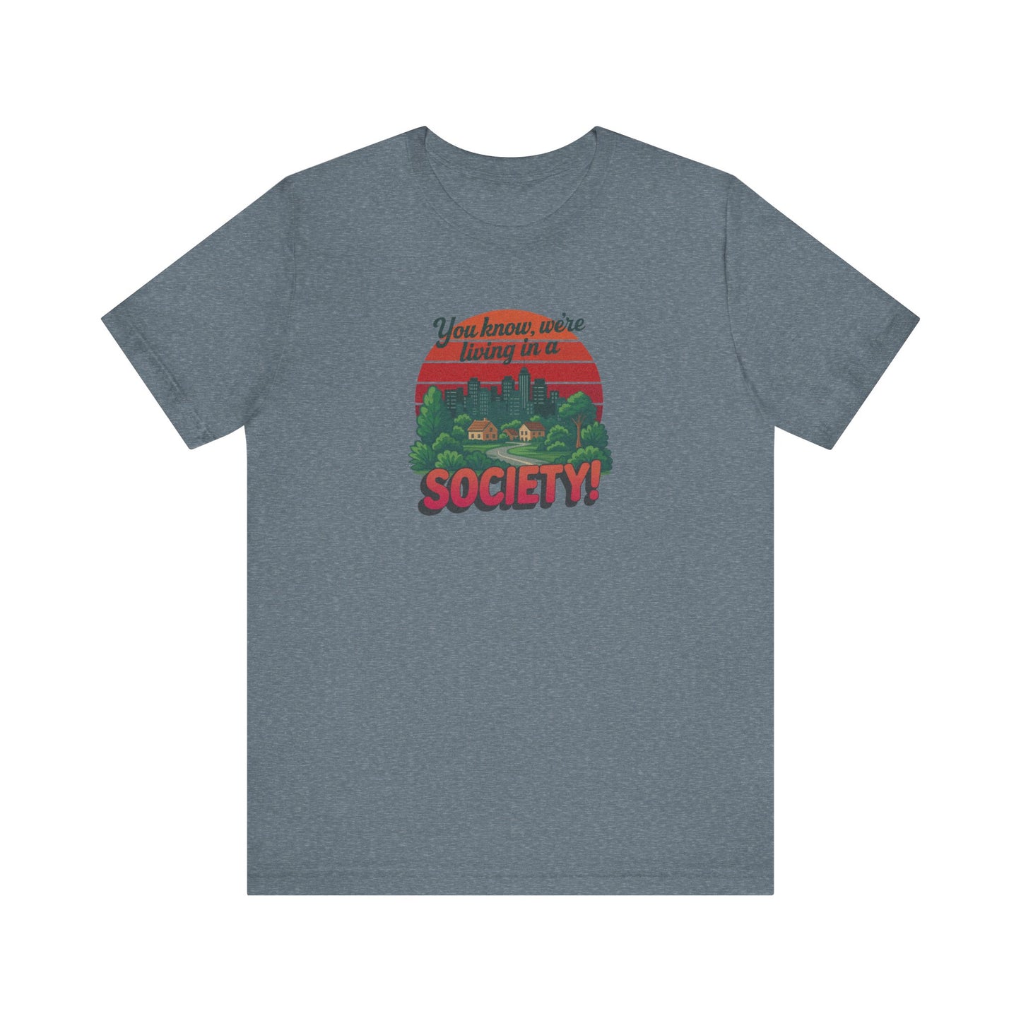 We’re Living in a Society! — Seinfeld Retro Tee (Light)