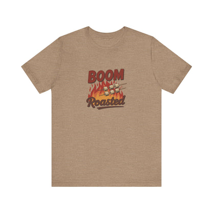 Boom, Roasted — Michael Scott Retro Tee (Light)