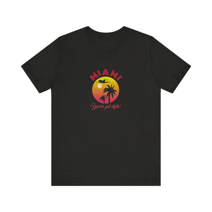 Miami, You've Got Style! — Golden Girls Retro Tee (Dark)
