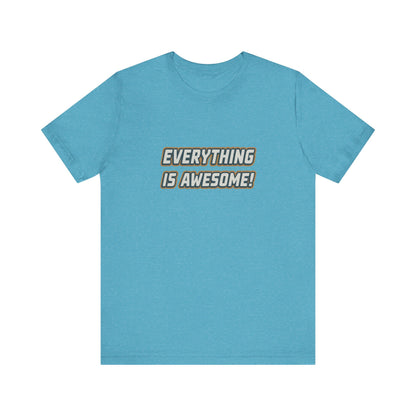 Everything is Awesome! — The LEGO Movie-Inspired Retro Tee (Light)