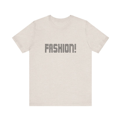FASHION! — Psych Faux Rhinestones Retro Tee (Light)