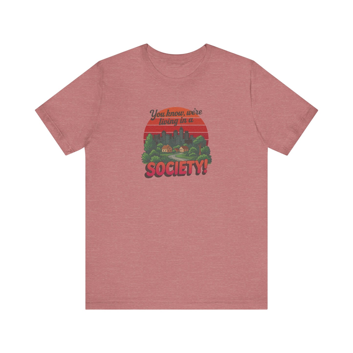 We’re Living in a Society! — Seinfeld Retro Tee (Light)