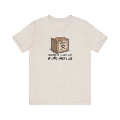 Schrödinger’s Cat — Big Bang Theory Retro Tee (Light)