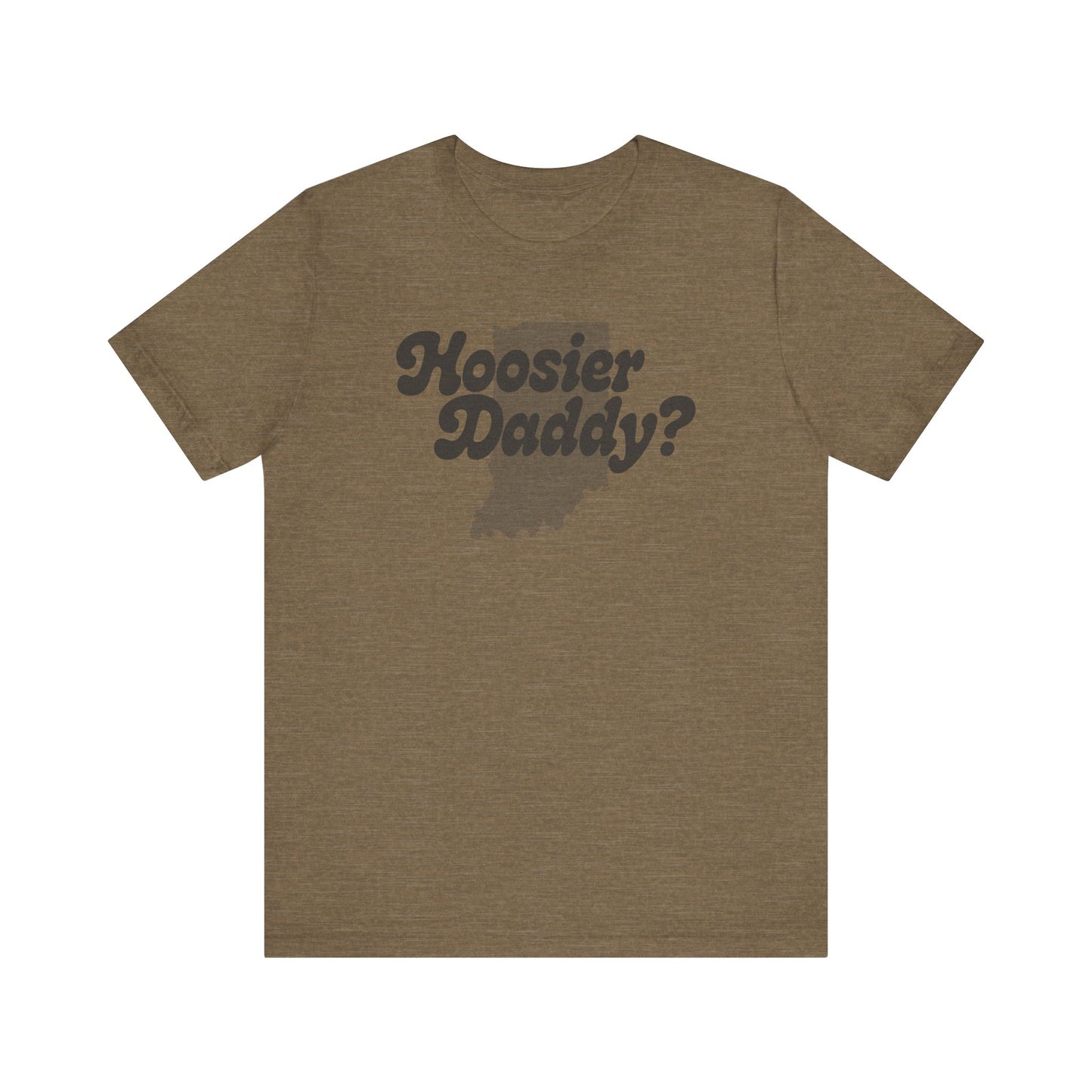 Hoosier Daddy Shirt — Funny Indiana Dad Pun Tee