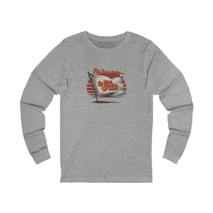 I'm Surrendering to Fun — Fun with Flags Retro Long Sleeve (Light)