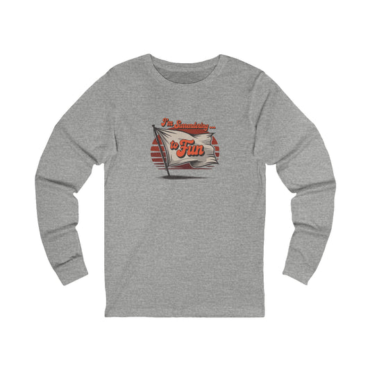 I'm Surrendering to Fun — Fun with Flags Retro Long Sleeve (Light)