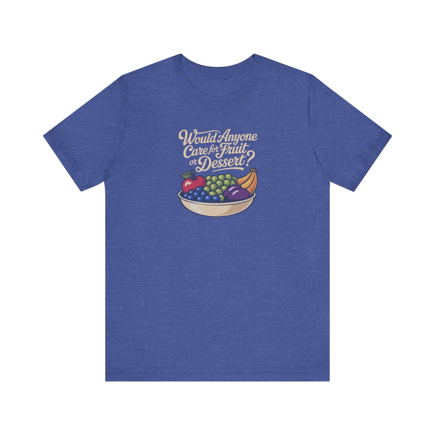 Would Anyone Care for Fruit or Dessert? — Clue Retro Tee (Dark)