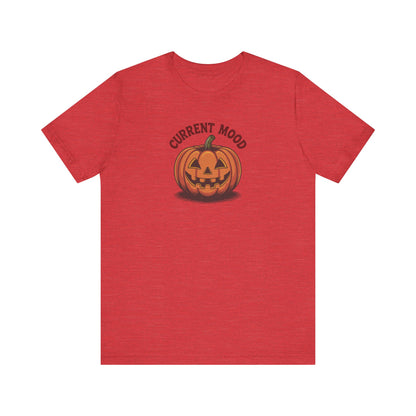 Current Mood (Vintage Jack) — Retro Halloween Tee (Light)