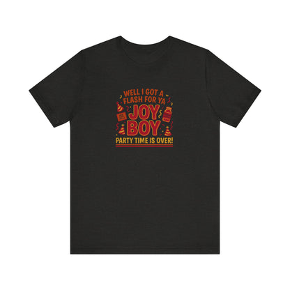 Joy Boy — Seinfeld Library Investigator Retro Tee (Dark)