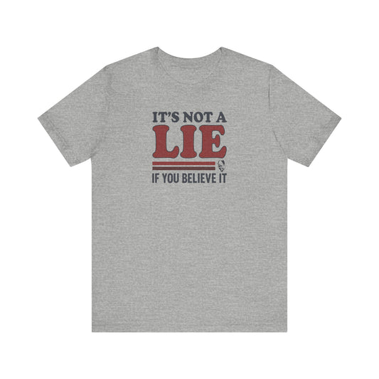 It’s Not a Lie, If You Believe It — George Costanza Retro Tee (Light)