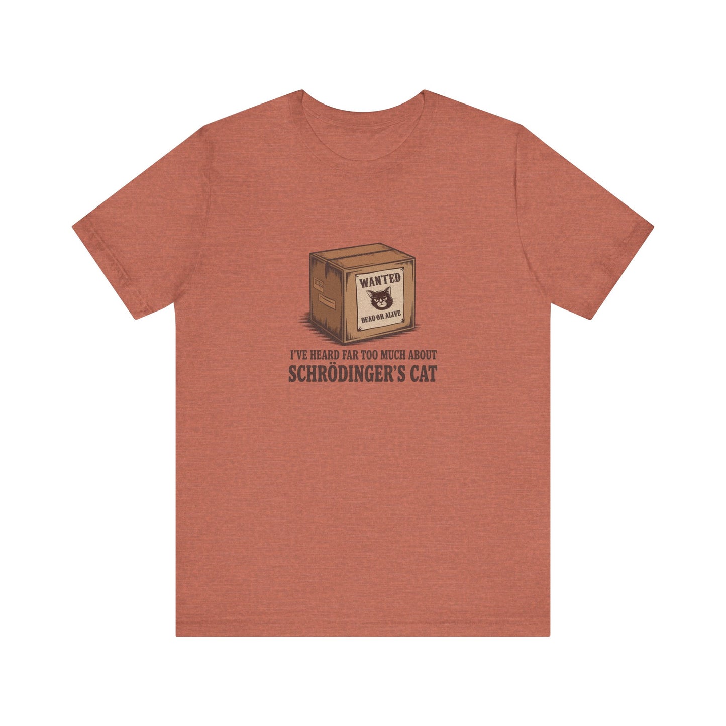 Schrödinger’s Cat — Big Bang Theory Retro Tee (Light)