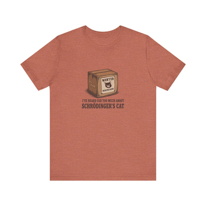 Schrödinger’s Cat — Big Bang Theory Retro Tee (Light)