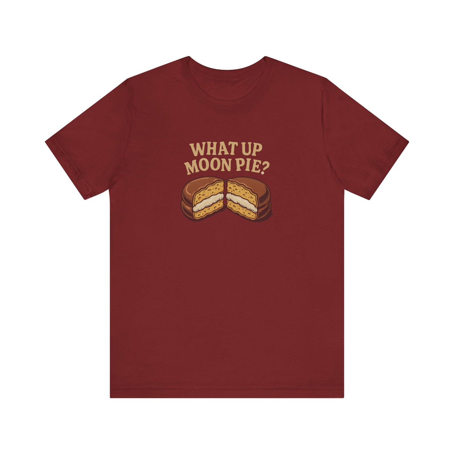 What Up, Moon Pie? — Big Bang Theory Retro Tee (Dark)