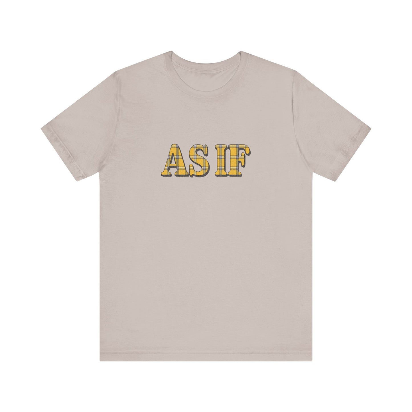 As If — Clueless Cher Horowitz Quote Retro Tee (Light)