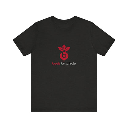 Beets by Schrute Parody Brand — The Office Retro Tee (Dark)