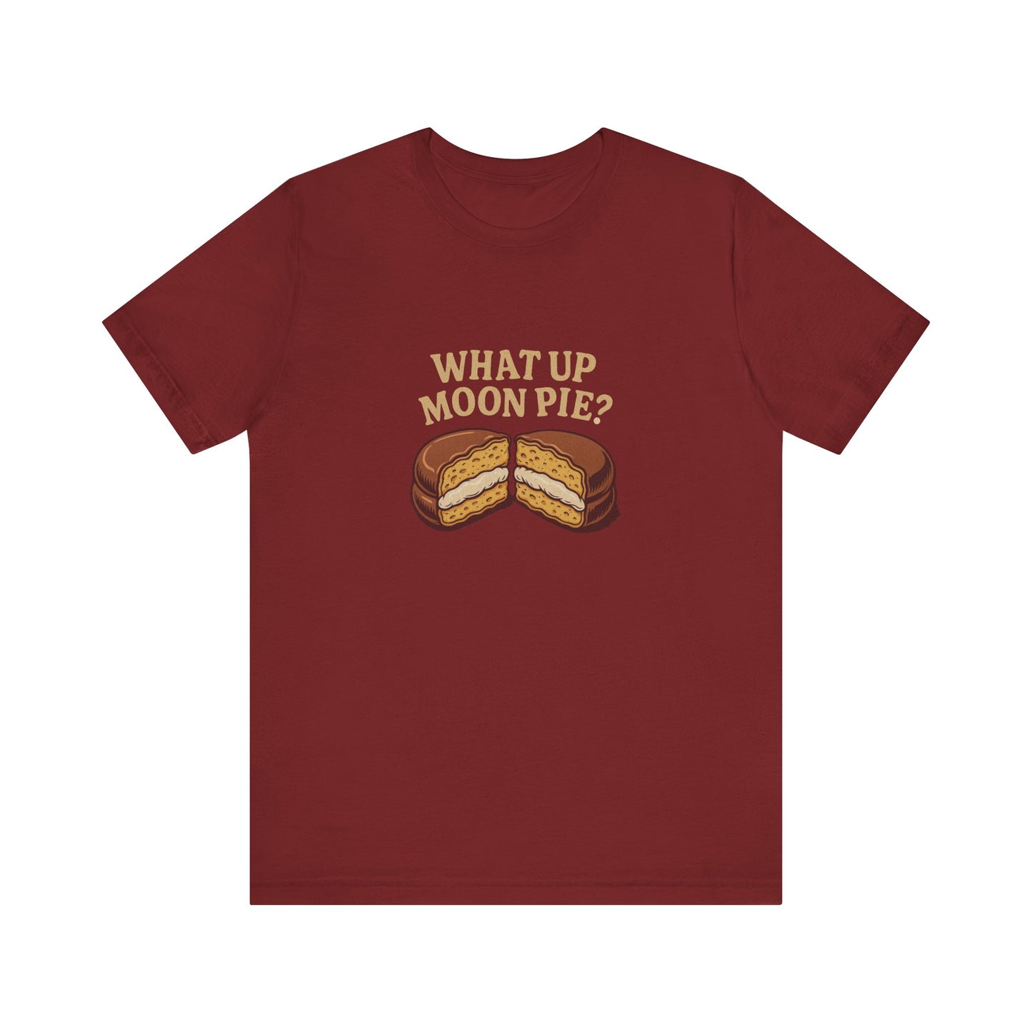 What Up, Moon Pie? — Big Bang Theory Retro Tee (Dark)