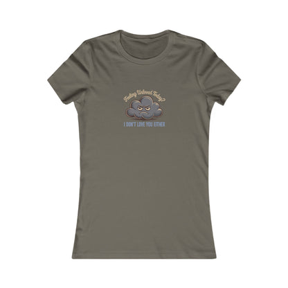 Feeling Unloved Today? I Don't Love You Either — Retro Women's Tee (Dark)