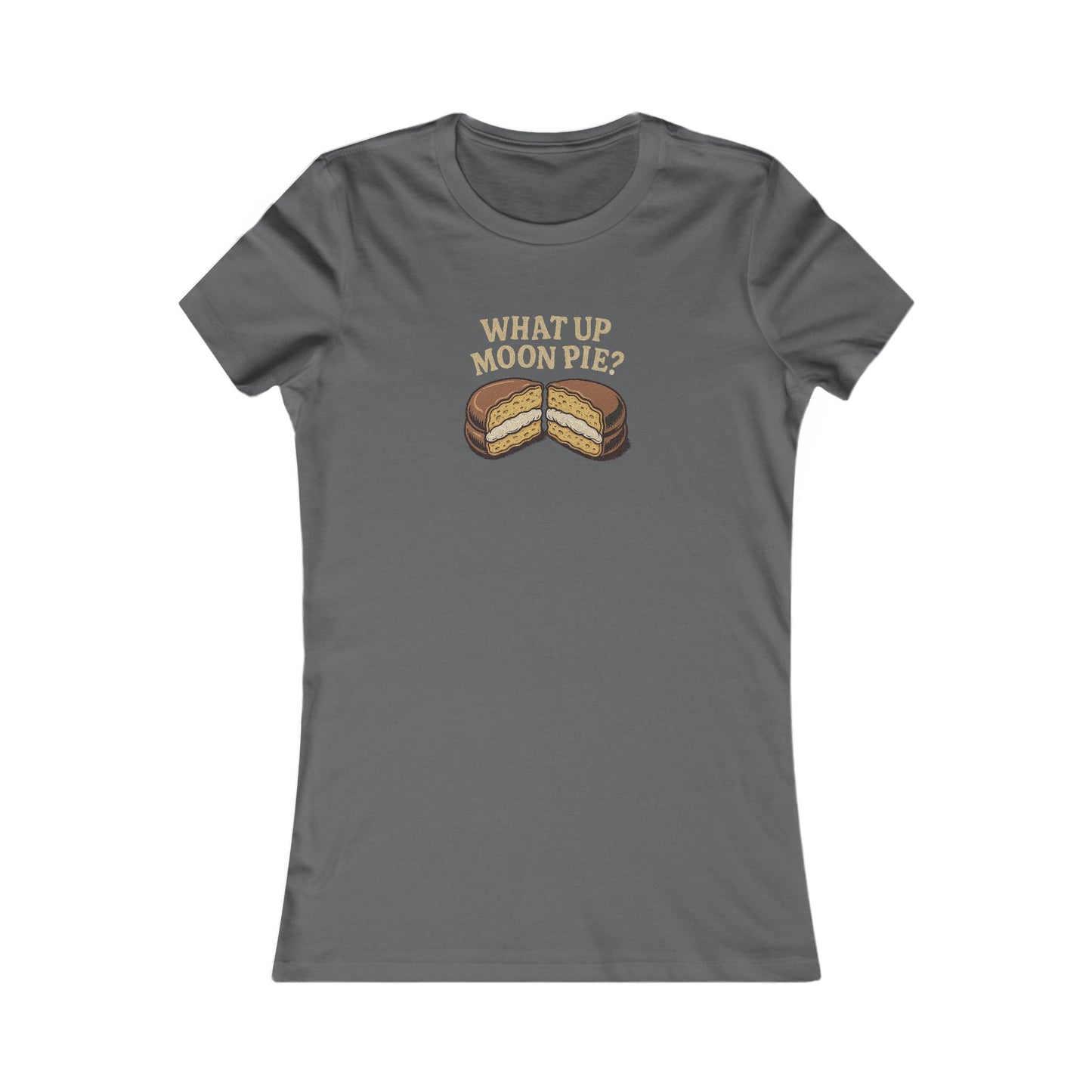 What Up, Moon Pie? — Big Bang Theory Women's Tee (Dark)