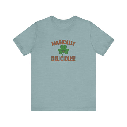 Magically Delicious — St. Patrick’s Retro Tee (Light)