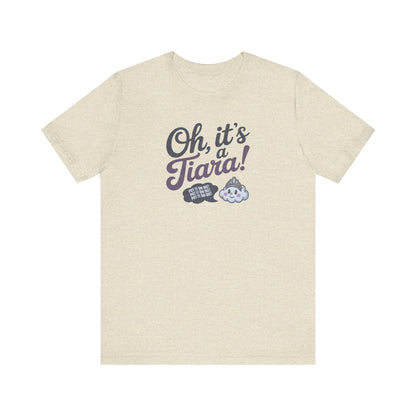 Oh, It’s a Tiara! (Put It On Me!) — Amy Farrah Fowler Retro Tee (Light)