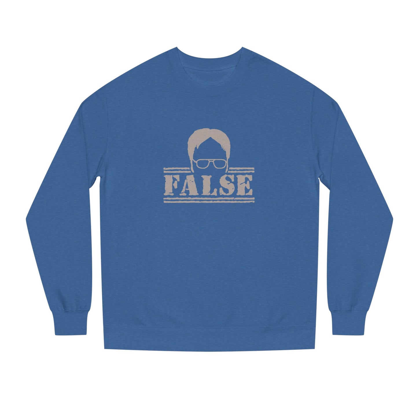 Dwight Schrute FALSE —  The Office-Inspired Sweatshirt (Dark)