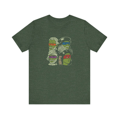 Renaissance Ninja Turtles — TMNT Retro Tee (Dark)