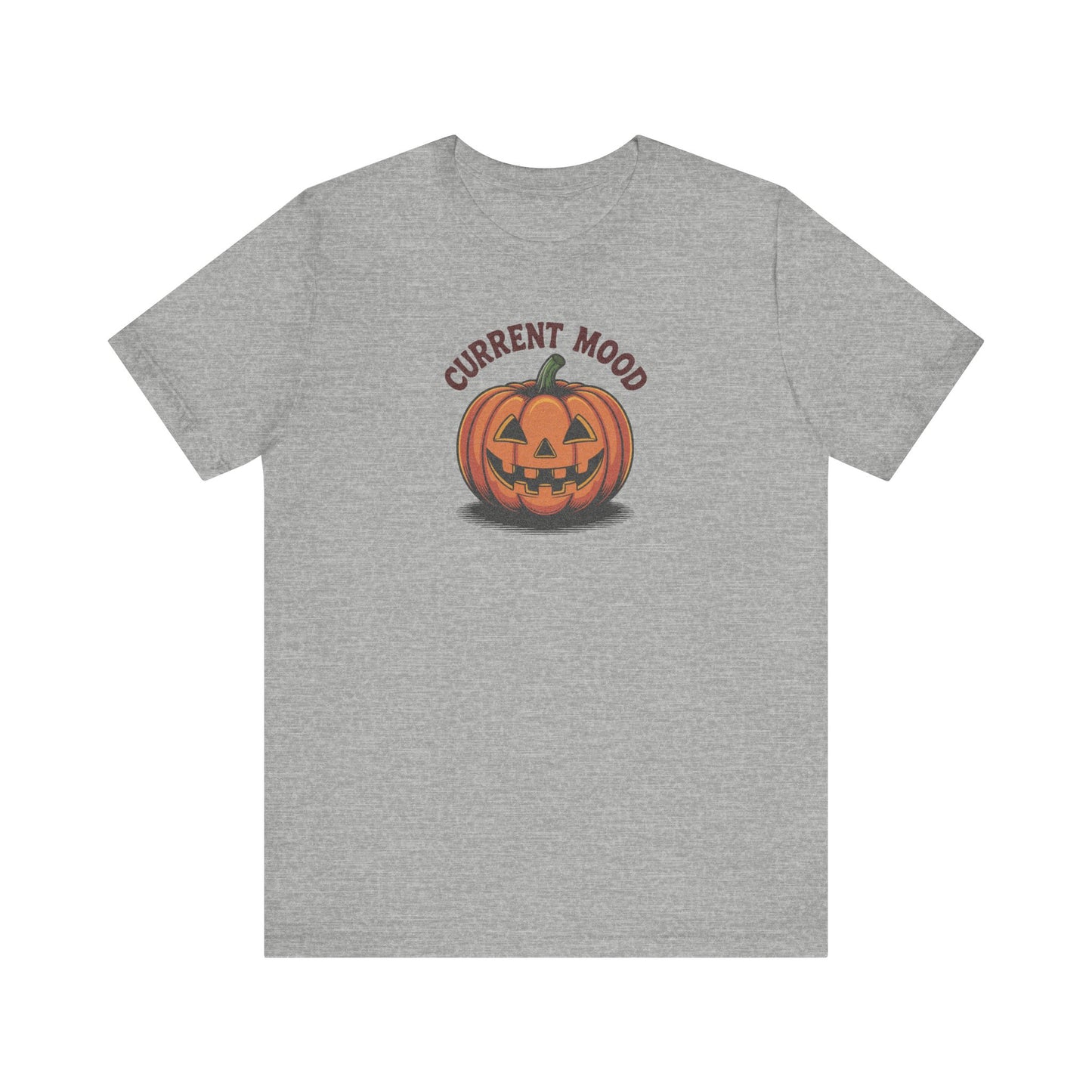 Current Mood (Vintage Jack) — Retro Halloween Tee (Light)